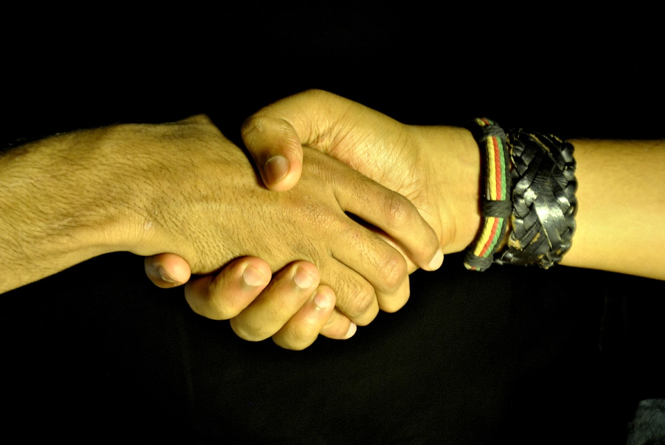 Business agreement deal