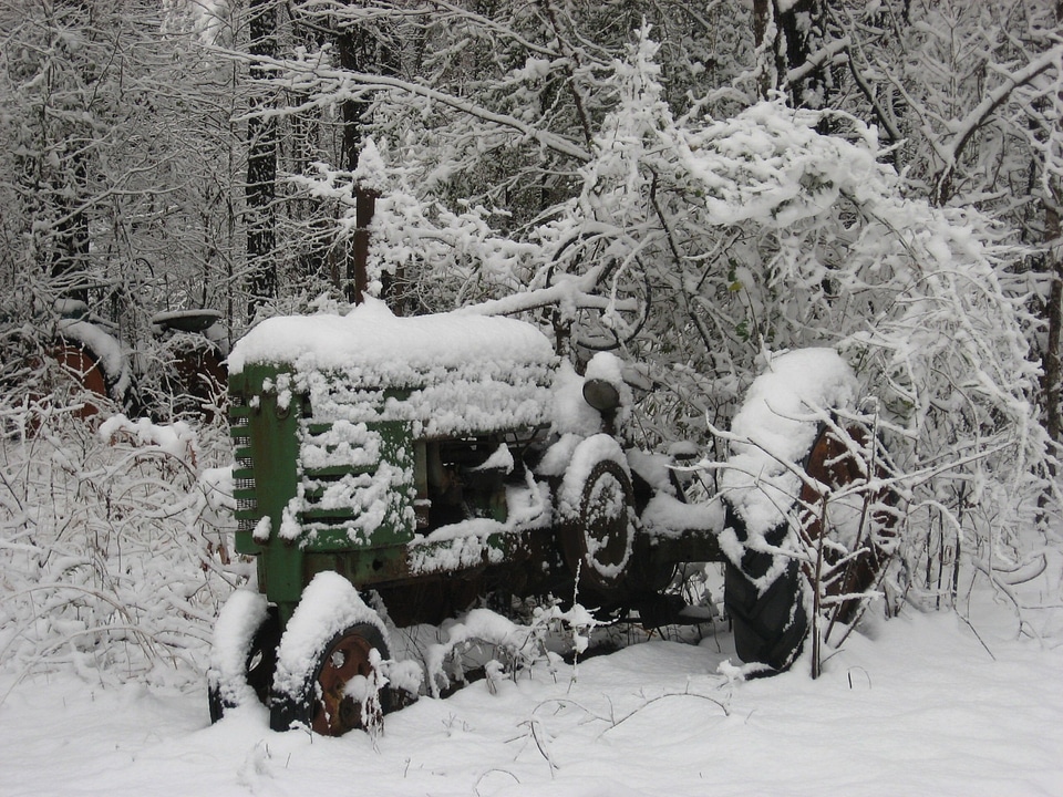 Snow ice winter