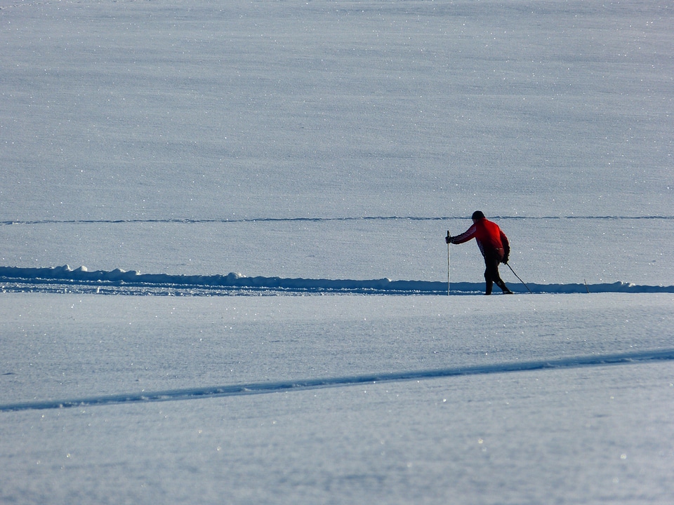Winter sport white