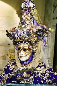 Cover carnival masks photo