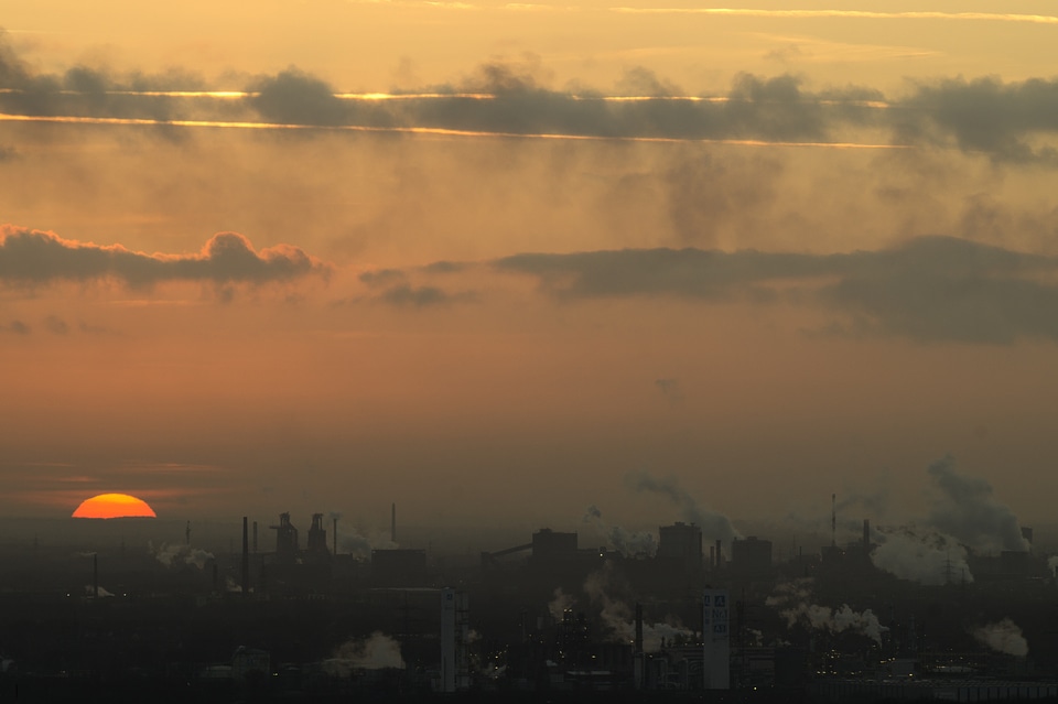 Heavy industry montan duisburg