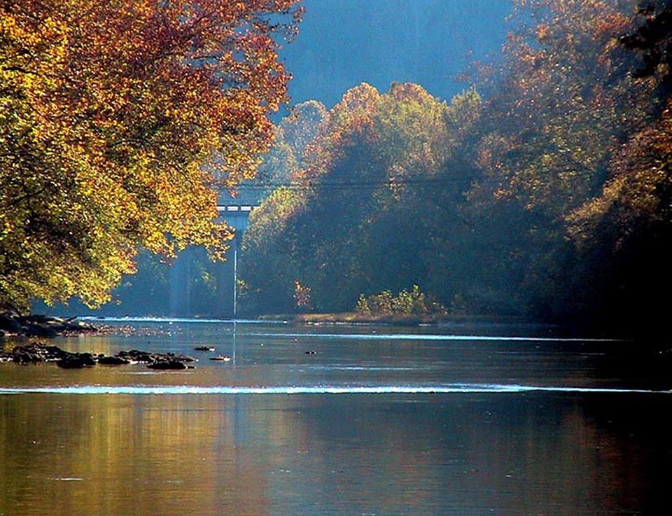 Autumn countryside nature