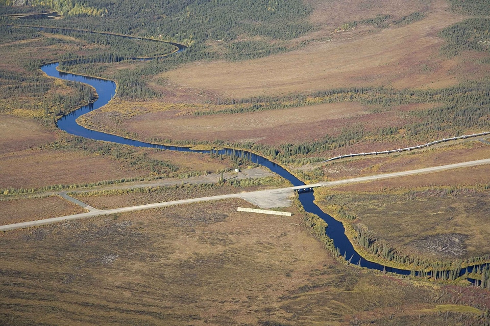 Alaska highway pipeline
