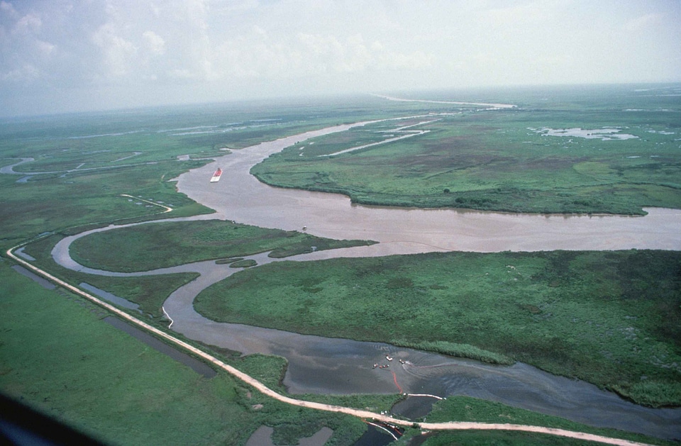 Oil perspective spill