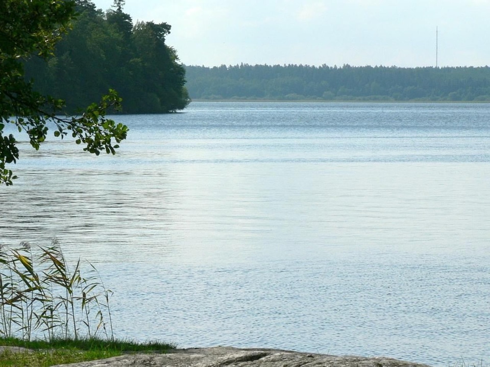 Lake water wind
