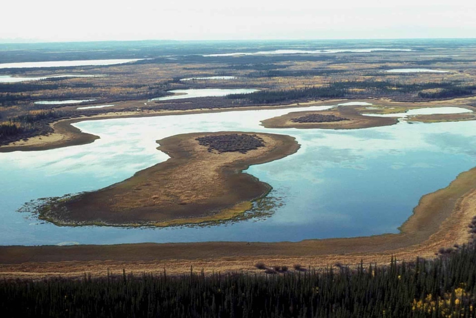 Flats lakes wetland