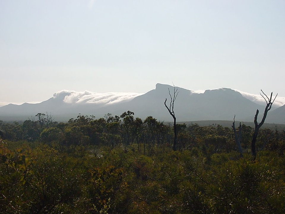 Blanket bluff cloud