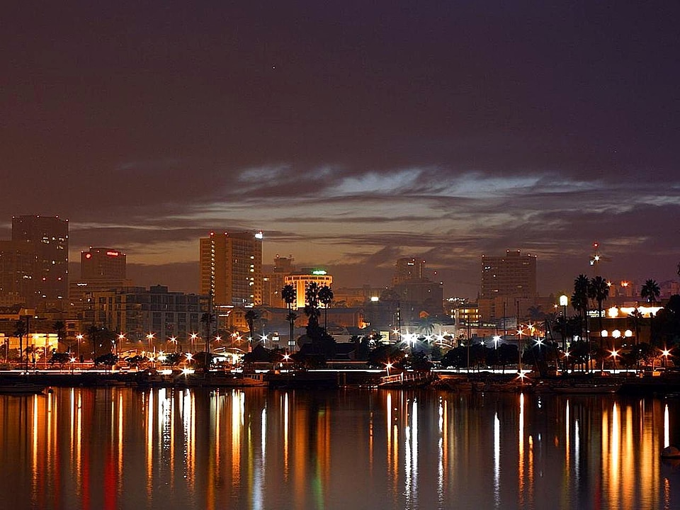 Dawn evening lights