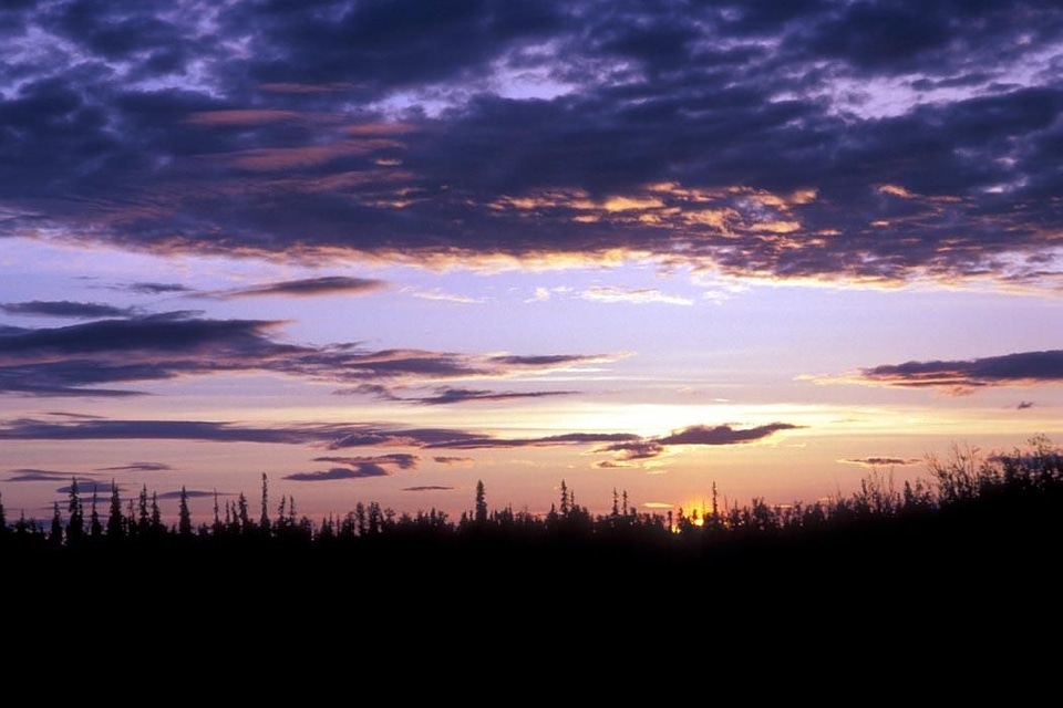 Refuge sunset 