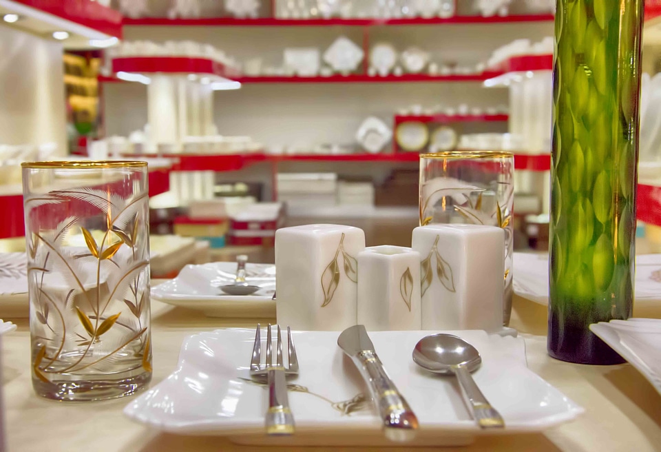 Interiors cutlery decorative items