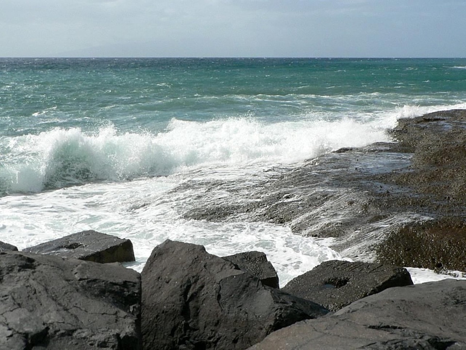 Rocks waves 