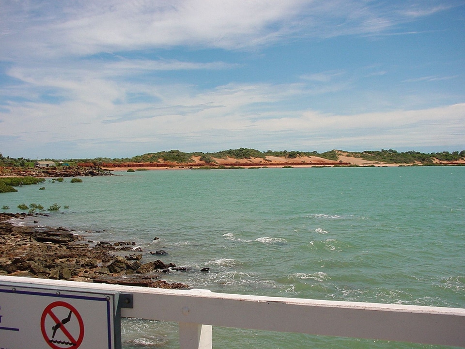 Harbor north shoreline