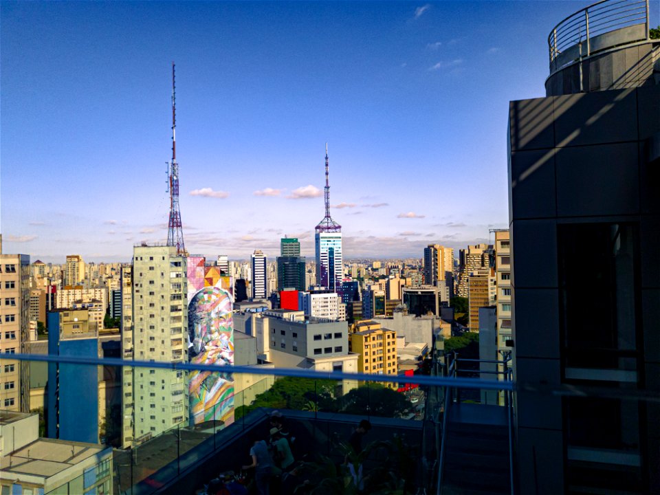 Vista de São Paulo a a partir do Mirante do SESC Paulista 20221118