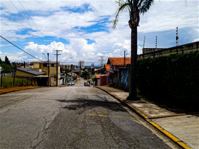 Rua em Mogi das Cruzes