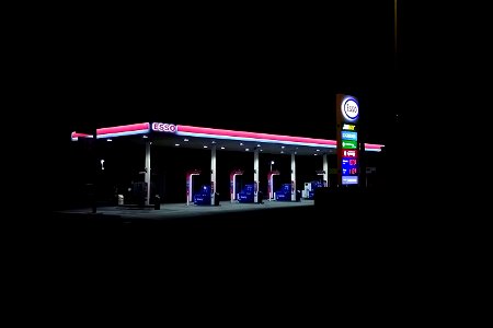 Project 366 #99: 080420 Empty Forecourts photo