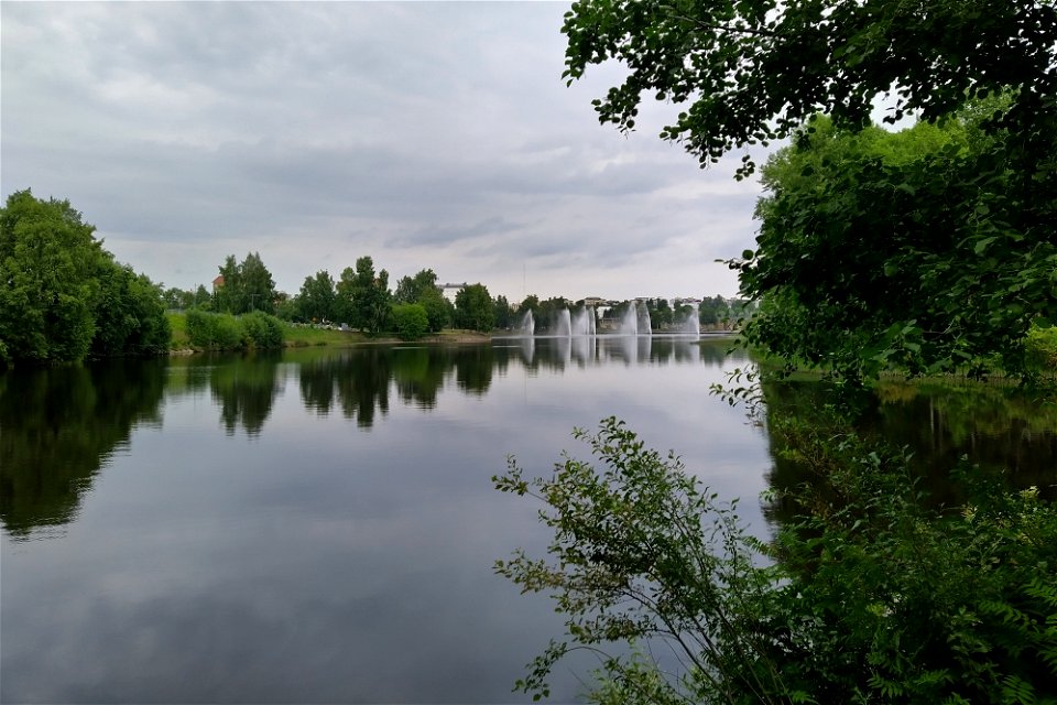 Fountains In The Park