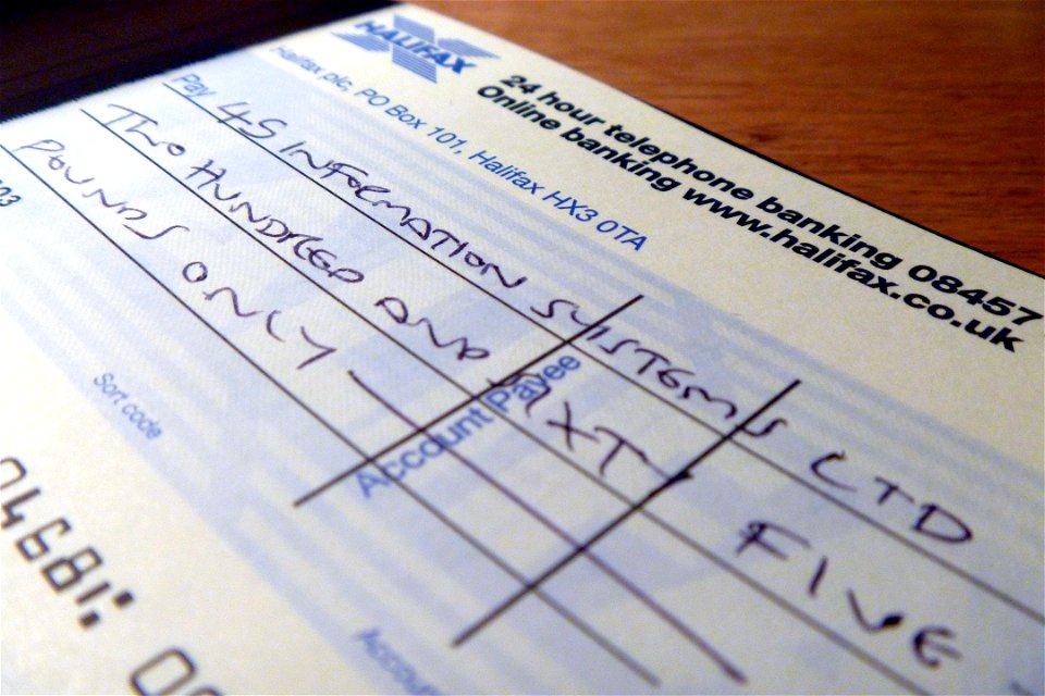 Project 365 #251: 080911 Cheque It Out!