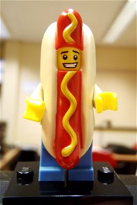 Project 365 #8: 080115 That Guy's a Hot Dog! photo