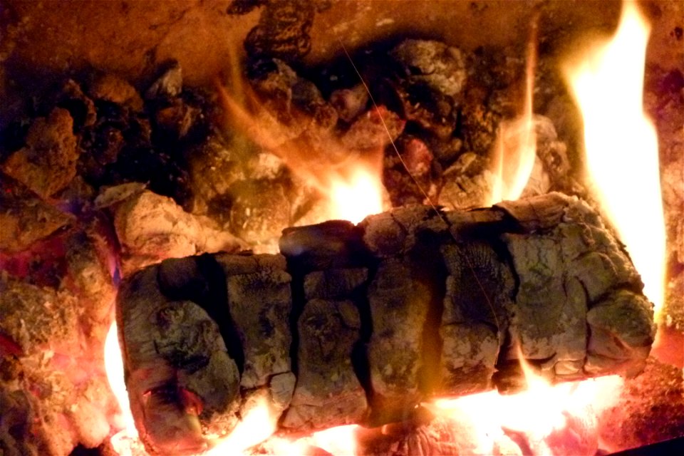 Project 366 #333: 281112 A Hunk A Hunka Burning Wood