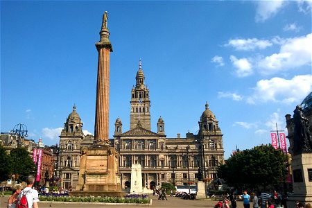 Glasgow, August 2015: City Hall photo