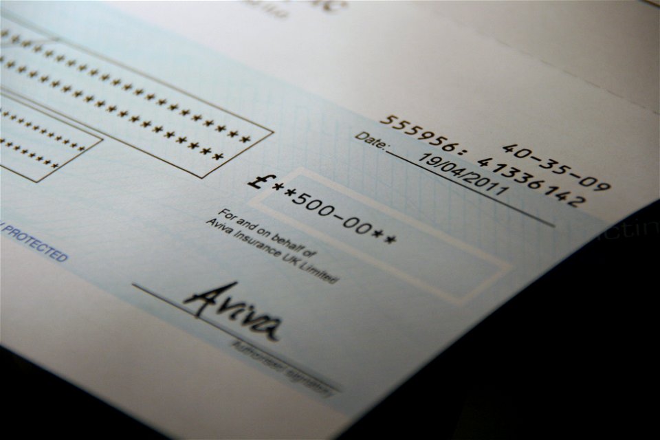Project 365 #111: 210411 Cheque Out