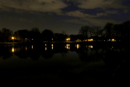 Project 365 #109: 190415 Night Reflections photo