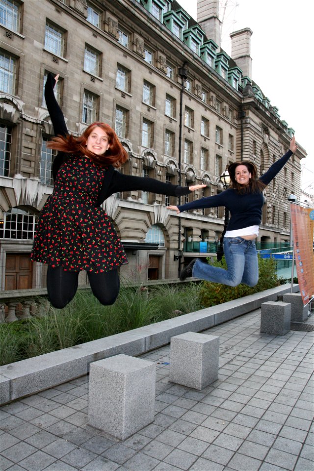 Project 365 #289: 161011 Jumping For Joy photo