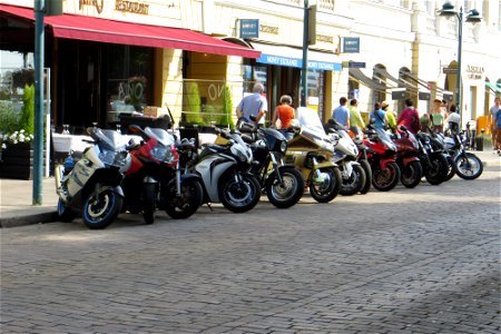 Bikes Come Out To Play