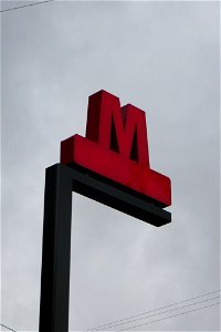 Metro Sign photo