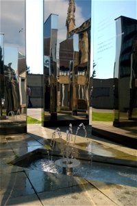 Glasgow, August 2015: The Reflecting Pool photo