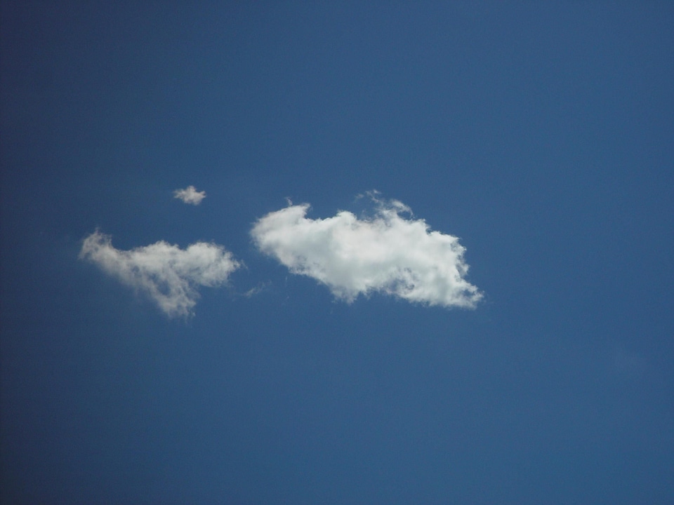 Blue blue sky cloud