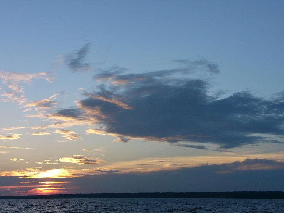 Clouds sunset 