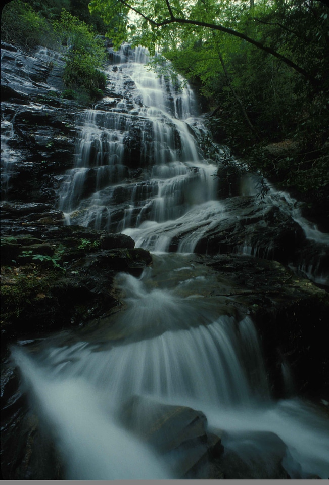 Scenic sight waterfalls