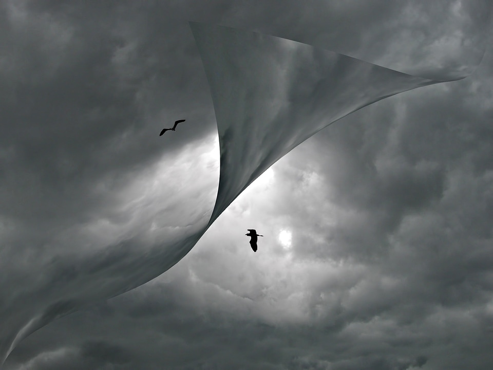 Weather gray abstract