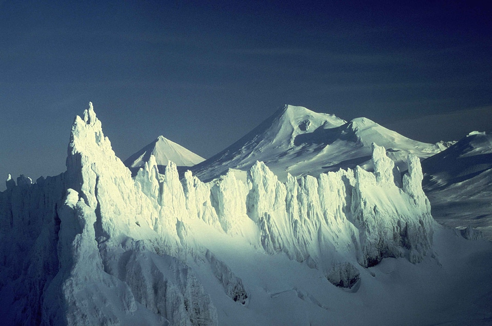 Frozen snow 