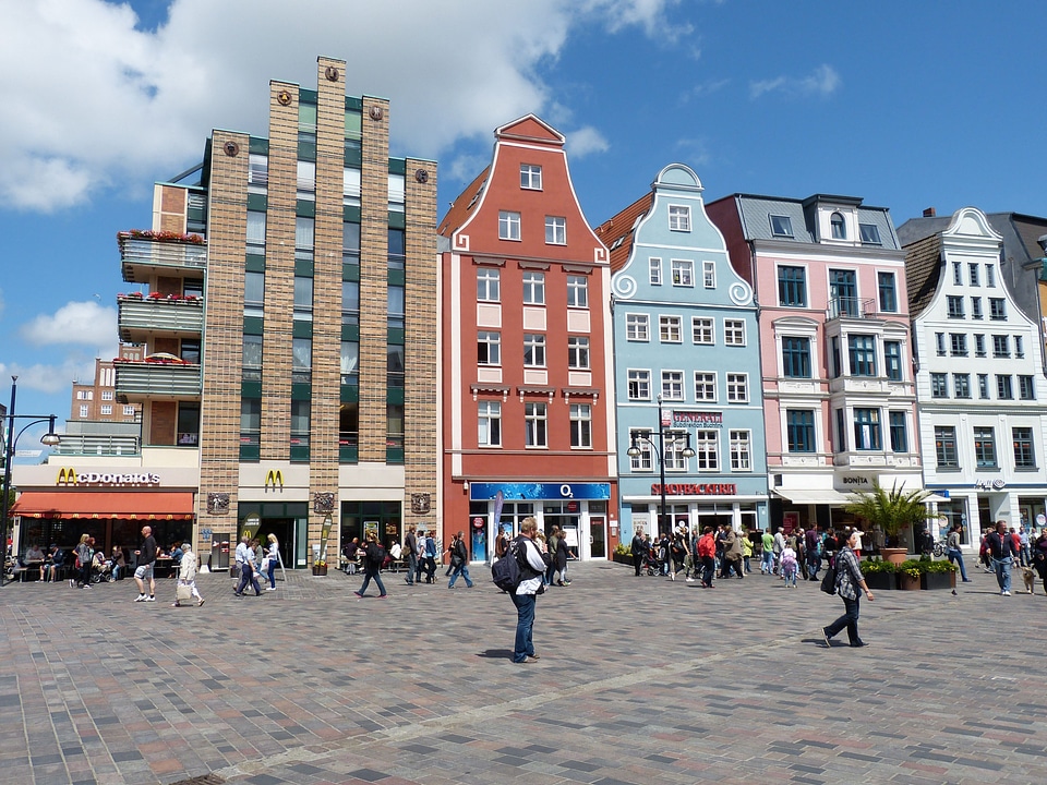 Building architecture hanseatic city