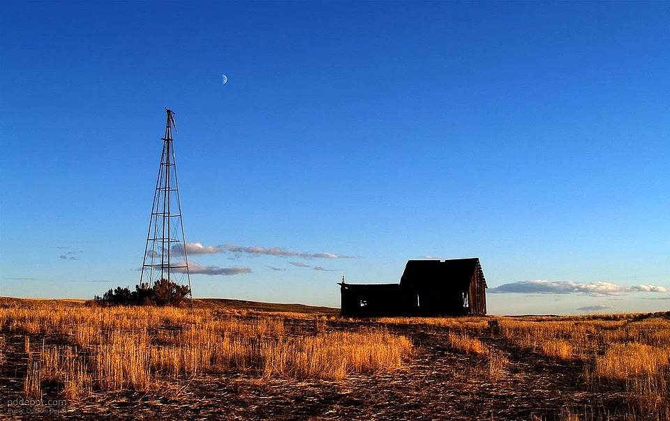 Ancient farm home