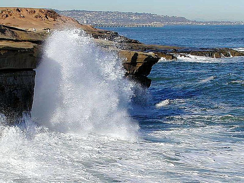 Coast ocean water