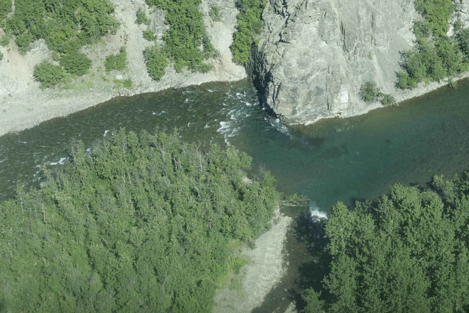 River landscape outdoor
