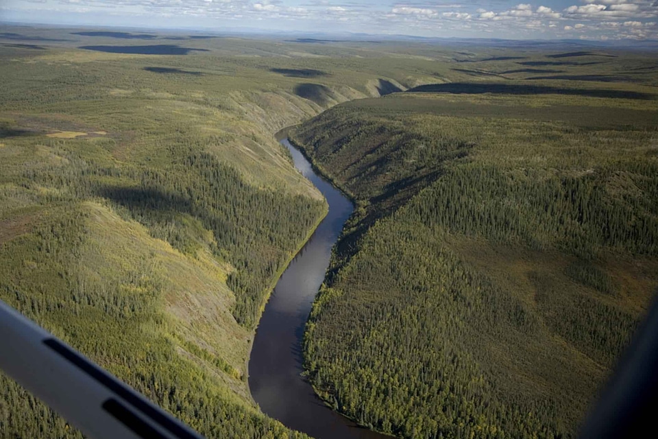 River canyon geology