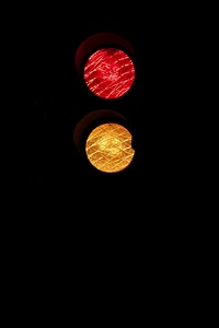 Traffic signal light signal road sign photo