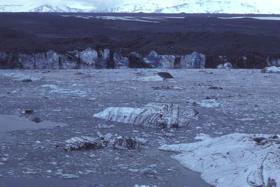 Earth glacier ice