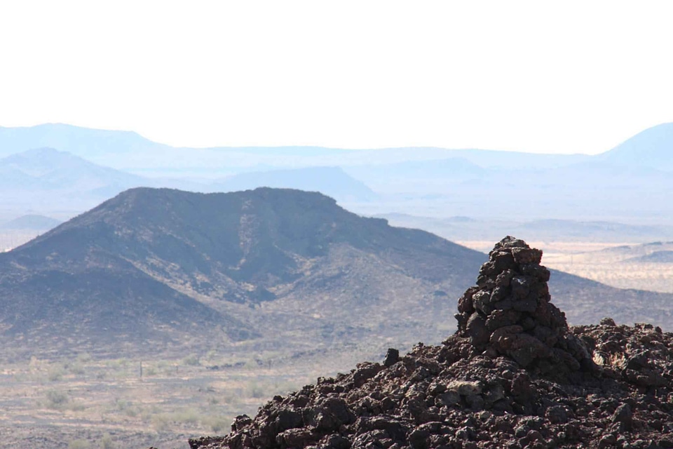 Bluff desert monument