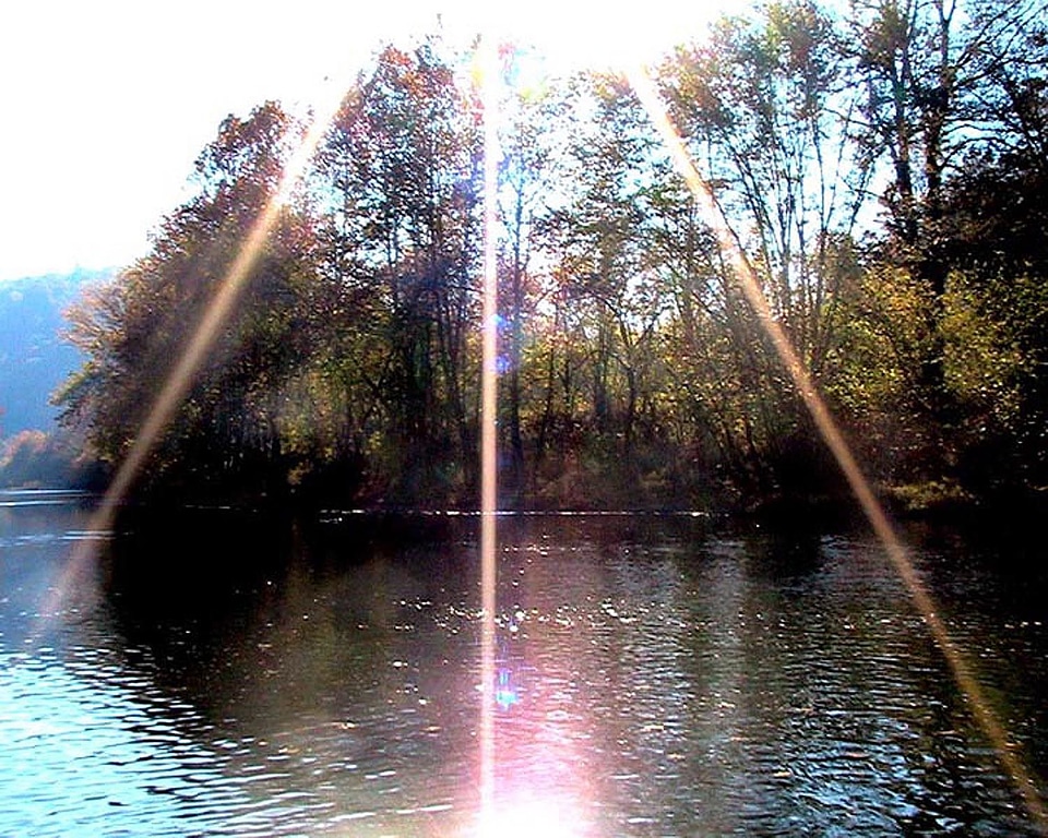 Clinch river Sun glow