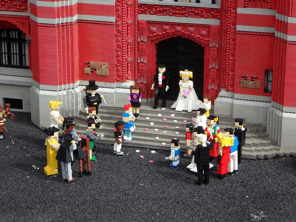 Lego out of legos built