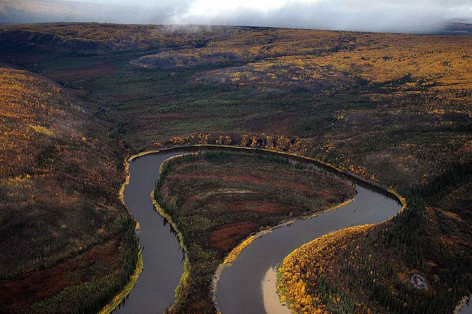 River scenic september