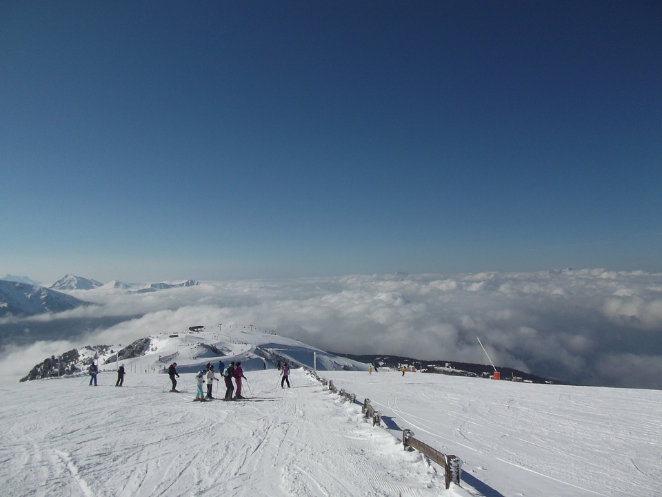 Ski chanrousse winter
