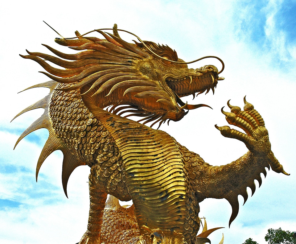 Dragons golden thailand