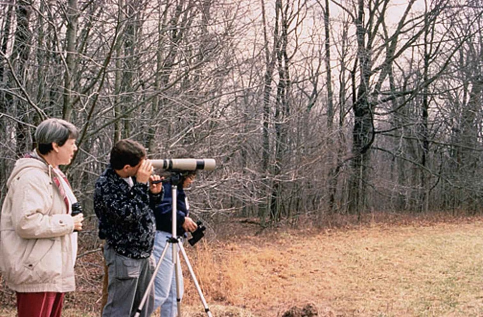 Binoculars circumference nature