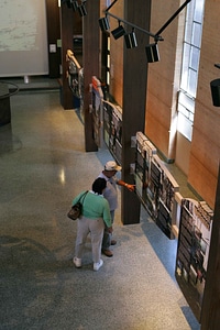 Building indoor looking